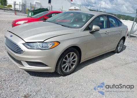 2017 Ford Fusion Se из США, поврежденный, VIN 3FA6P0HD7HR166711